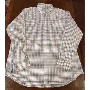Peter Millar Calgary Crown Lite Cotton-Stretch Sportshirt Men's Size XXL‎